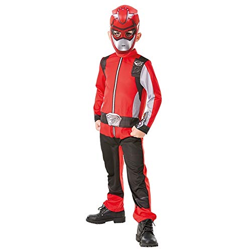 Rubies- Power Rangers déguisement, Garçon, I-300545M, Rouge,