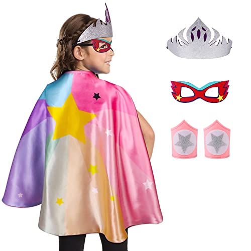 Tacobear Super Héros Costume pour Enfant Capes et Masques de